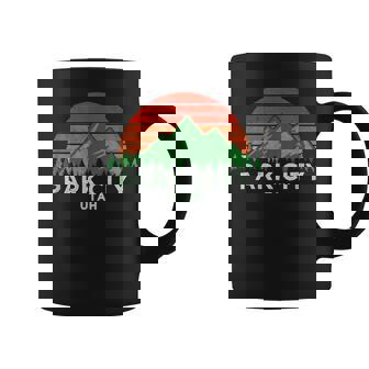 レトロ ヴィンテージ パークシティデザイン パークシティギフト コーヒーマグ - Kawaiitshirt