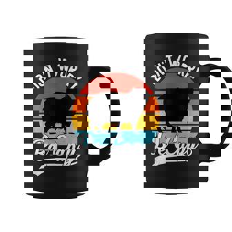 レトロ 面白い カピバラ Don't Worry Be Capy コーヒーマグ - Kawaiitshirt