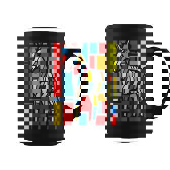ロバ カラフル 動物 グラフィック アートワーク ロバ コーヒーマグ - Kawaiitshirt