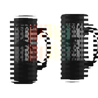 ヴィンテージ カンガルーオーストラリア オージー レトロ カンガルーオーストラリア コーヒーマグ - Kawaiitshirt