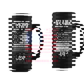 ヴィンテージ ドナルド トランプ 2024 テイク アメリカ バック 長袖tシャツ コーヒーマグ - Kawaiitshirt