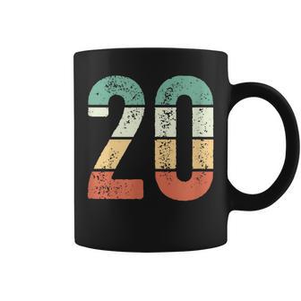 ヴィンテージナンバー20 永遠の20周年記念 コーヒーマグ - Kawaiitshirt