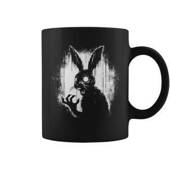 不気味なゴスウサギ、ホラーバニー、奇妙なコアウサギ コーヒーマグ - Kawaiitshirt