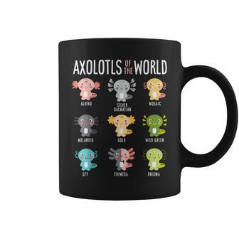 世界のウーパールーパー両生類動物好きカワイイ コーヒーマグ - Kawaiitshirt