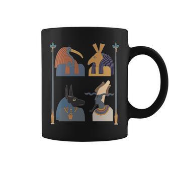 古代エジプトの神々 ファラオ神話 エジプトのピラミッド 長袖tシャツ コーヒーマグ - Kawaiitshirt