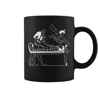 古代エジプトエジプト美術ミイラクラシック日常 長袖tシャツ コーヒーマグ - Kawaiitshirt