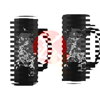 古代日本の桜 侍刀 コーヒーマグ - Kawaiitshirt