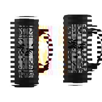 夏 Time To Beach クールバイブ コーヒーマグ - Kawaiitshirt