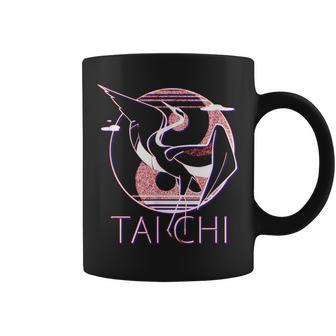 太極拳 陰陽鶴、瞑想エネルギー コーヒーマグ - Kawaiitshirt