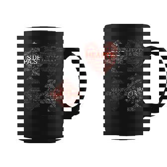 契約橋条件入札 重複カードゲーム Wordart コーヒーマグ - Kawaiitshirt