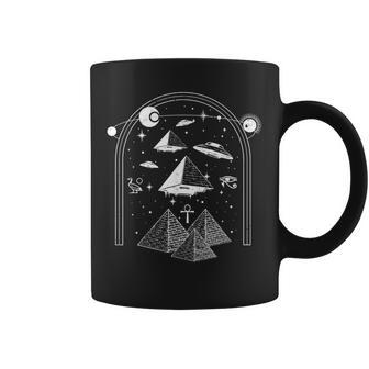 宇宙人 陰謀論 I Ufo I 古代エジプトのピラミッド コーヒーマグ - Kawaiitshirt