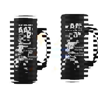 少年空手 キッズ空手ファイター格闘技 長袖tシャツ コーヒーマグ - Kawaiitshirt