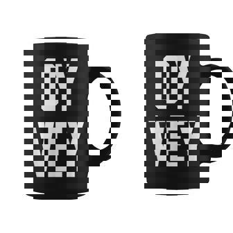 愉快なユダヤ人ユーモア Oyey ジディッシュ イスラエル ヘブライ語 ハヌカー コーヒーマグ - Kawaiitshirt