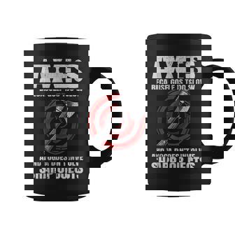 斧投げ ランバージャック ヨガ ゴルフ ファニー 斧投げ ブルズアイ コーヒーマグ - Kawaiitshirt