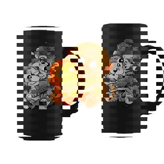 日本 かわいい 赤ちゃん モンキー パンチ ニホンザル パンチくん コーヒーマグ - Kawaiitshirt