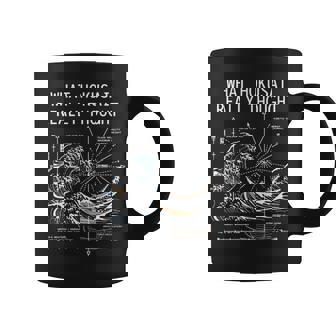 日本 大波動物理学 北斎 水 動き 数学 科学 長袖tシャツ コーヒーマグ - Kawaiitshirt