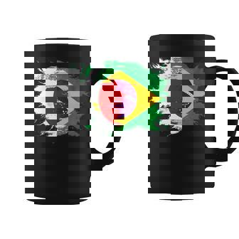 日本とブラジルのdnaヘリテージフラッグ 長袖tシャツ コーヒーマグ - Kawaiitshirt