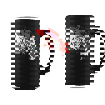 日本の伝統工芸品 花札 男性 女性 長袖tシャツ コーヒーマグ - Kawaiitshirt