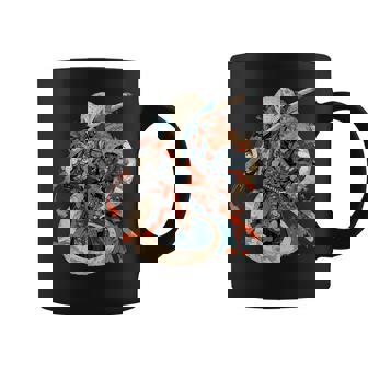 日本アート 蛇 忍者 浮世絵 アニメスタイル サムライスネーク コーヒーマグ - Kawaiitshirt