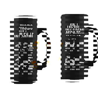 暇なときにすることハムスターおもしろいハムスター好き コーヒーマグ - Kawaiitshirt