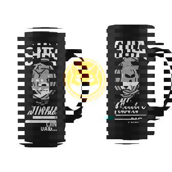 柴億万長者積載 おもしろトークンコイン 柴犬クリプト コーヒーマグ - Kawaiitshirt