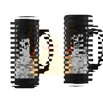 歌舞伎 かぶき 役者 日本美術 浮世絵 役者絵 名取春仙 二代目市川左団次の鳴神 コーヒーマグ - Kawaiitshirt