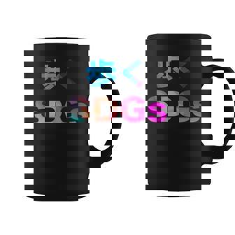 歩くsdgs 面白い おもしろ ユーモア ギャグ お笑い コーヒーマグ - Kawaiitshirt