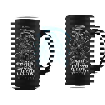 死神ソウルコレクタースカルチェーンアートホラーファン コーヒーマグ - Kawaiitshirt