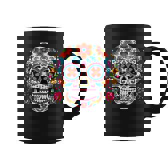死者の日 シュガースカル メキシコデー カラベラデー コーヒーマグ - Kawaiitshirt