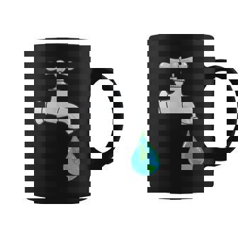 水道蛇口漏れ コーヒーマグ - Kawaiitshirt
