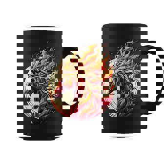 燃える 動物 馬 動物 クール 馬 火 炎 コーヒーマグ - Kawaiitshirt