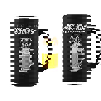 燃料は酒 パピヨン グッズ 犬好き おもしろ 面白い ネタ 笑える 飲み会 コーヒーマグ - Kawaiitshirt