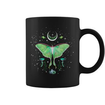 神秘的なゴシック ルナモス ムーンフェイズとキノコ コーヒーマグ - Kawaiitshirt