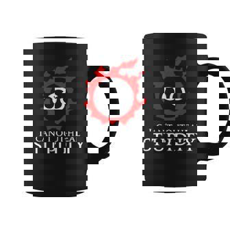 私は愚かさを癒すことができない-学者面白いミーム コーヒーマグ - Kawaiitshirt