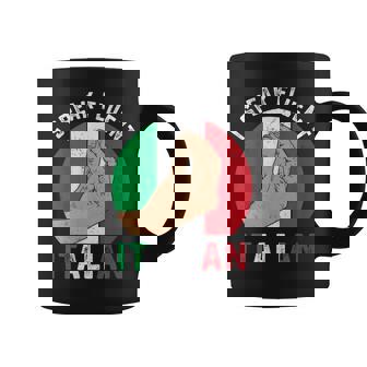 私は流暢なイタリア語を話します、イタリアの手のジェスチャー、私はイタリアが大好きです コーヒーマグ - Kawaiitshirt