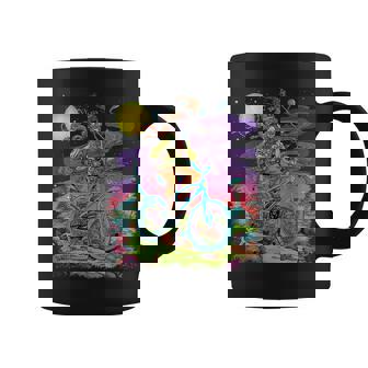 自転車デイホフマントリップ サイケデリックコミックスタイル ヒッピー コーヒーマグ - Kawaiitshirt