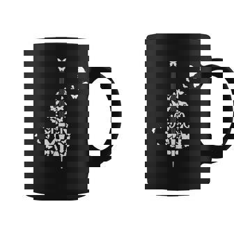 蝶とコントラバス コーヒーマグ - Kawaiitshirt