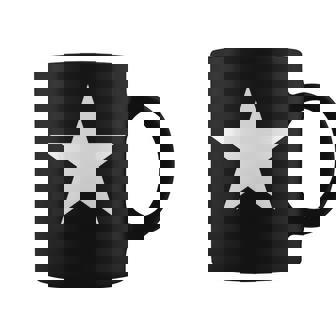 複数の色の白い星 長袖tシャツ コーヒーマグ - Kawaiitshirt