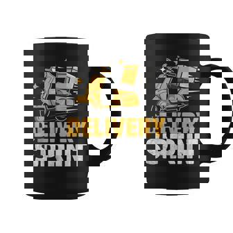 配達 スプリント 配達員 パッケージ 配達 コーヒーマグ - Kawaiitshirt