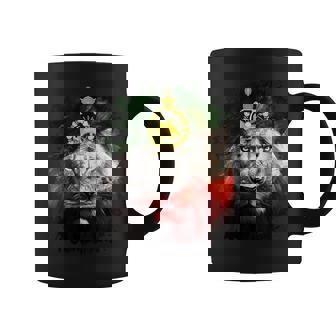 金色のライオンの頭が付いたイランの国旗。 コーヒーマグ - Kawaiitshirt