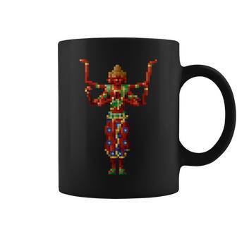 阿修羅ドット絵 コーヒーマグ - Kawaiitshirt