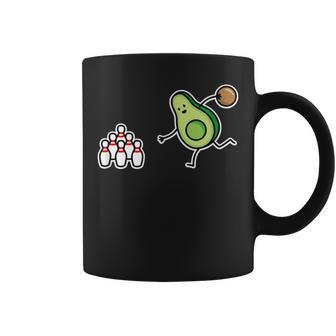 面白い アボカド カートゥーン ボウリング チーム ケグラー コーン ギフト コーヒーマグ - Kawaiitshirt