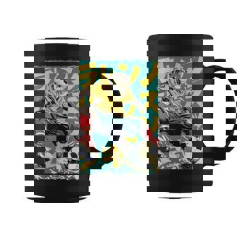 面白い 漫画 アニメ 日本美術 カワウソ サッカー 選手 キッズ 男性 長袖tシャツ コーヒーマグ - Kawaiitshirt