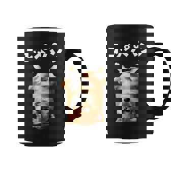 面白いtシャツ 柴犬 犬 イヌ コッペパン メンズ 犬好き グッズ かわいい おもしろ 面白い 服 ネタ 長袖tシャツ コーヒーマグ - Kawaiitshirt