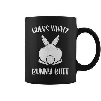 面白いイースタージョークguess What Bunny Butt メンズ レディース コーヒーマグ - Kawaiitshirt
