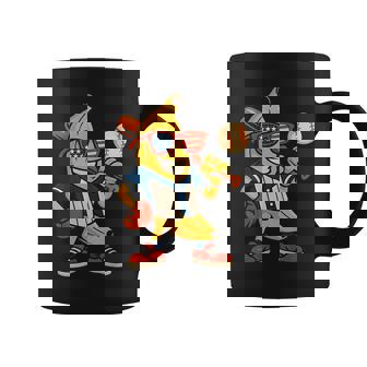 面白いバナナ野球アメリカ国旗サングラス 7月4日 コーヒーマグ - Kawaiitshirt