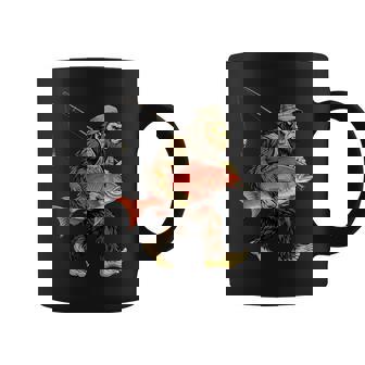 鯛 ビッグフット フィッシャーマン 海水釣り サスカッチ コーヒーマグ - Kawaiitshirt