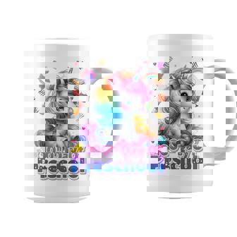 100th Days Of Preschool Unicorn 100 Days Toddler Girl Coffee Mug | Mazezy