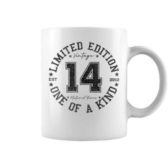 14 Year Old Vintage 2012 Limited Edition 14Th Birthday Coffee Mug - Thegiftio UK