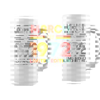 1972年3月日 誕生日 限定版 54歳 54歳 コーヒーマグ - Kawaiitshirt